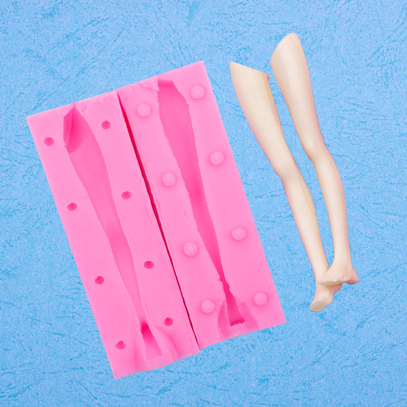 Molde de cuerpo de arcilla ultraligera material hecho a mano de bricolaje molde de pie molde de mano de muñeca hecho a mano molde de pierna de brazo de arcilla suave