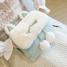 热水袋充电式毛绒可爱防爆暖宝宝女可拆洗敷肚子电暖手宝冬暖水袋