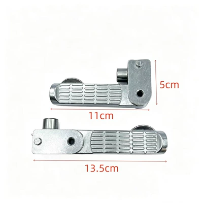 Motorcycle Silver Folding Footrest Aluminum – Electric vehicle pedal