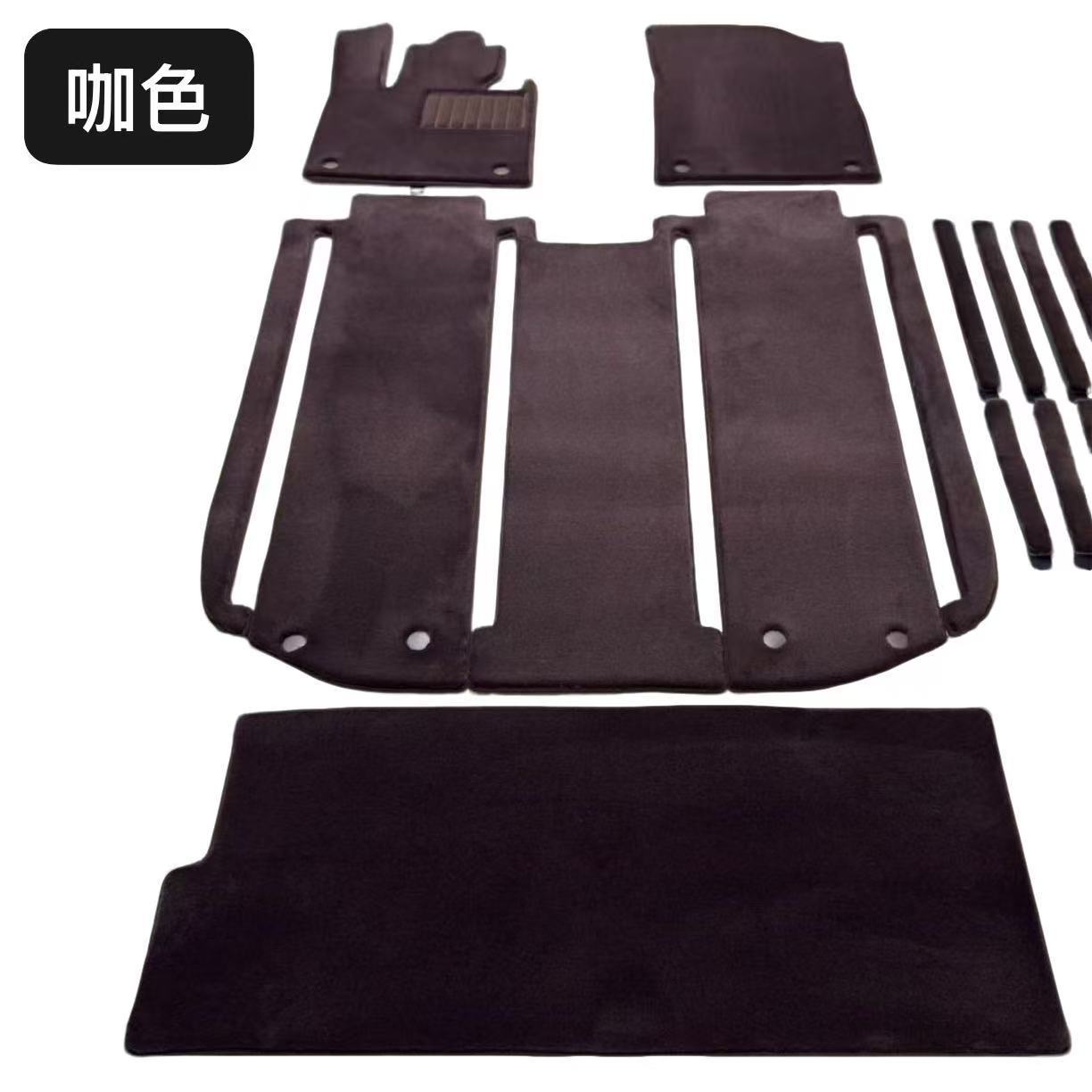 Pure wool car floor mats for Zunjie S800V, Xiangjie S9, TS7R, Zhijie V9, 6M8, Wenjie 9M7, cashmere carpet