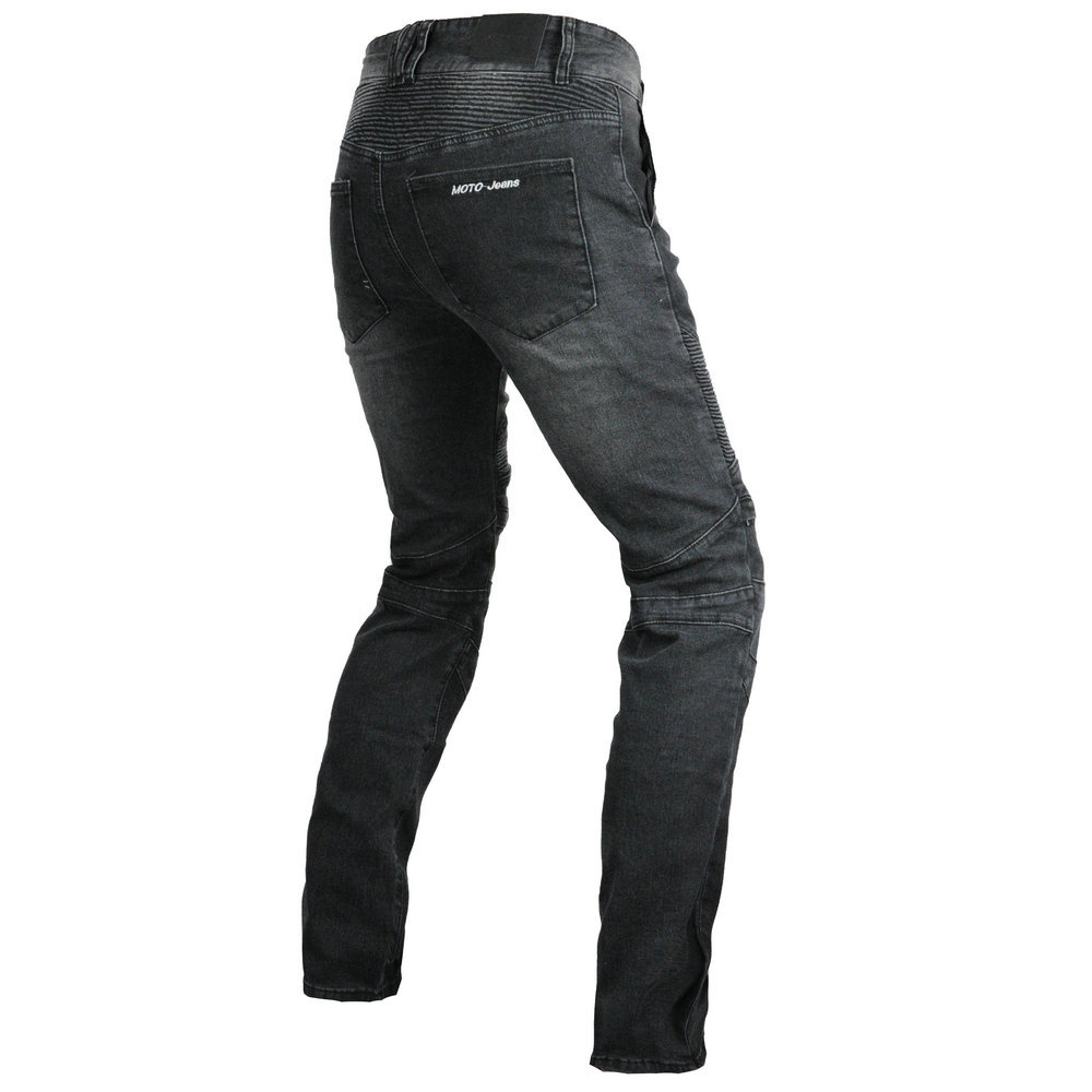 LOONG BIKER motocicleta jeans hombres y mujeres casual stretch cintura alta motocicleta vintage montar pantalones anti-caída