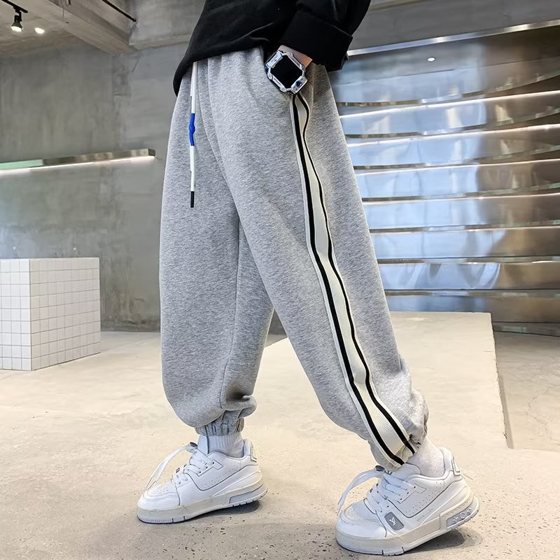 Children's autumn elastic trousers for boys
