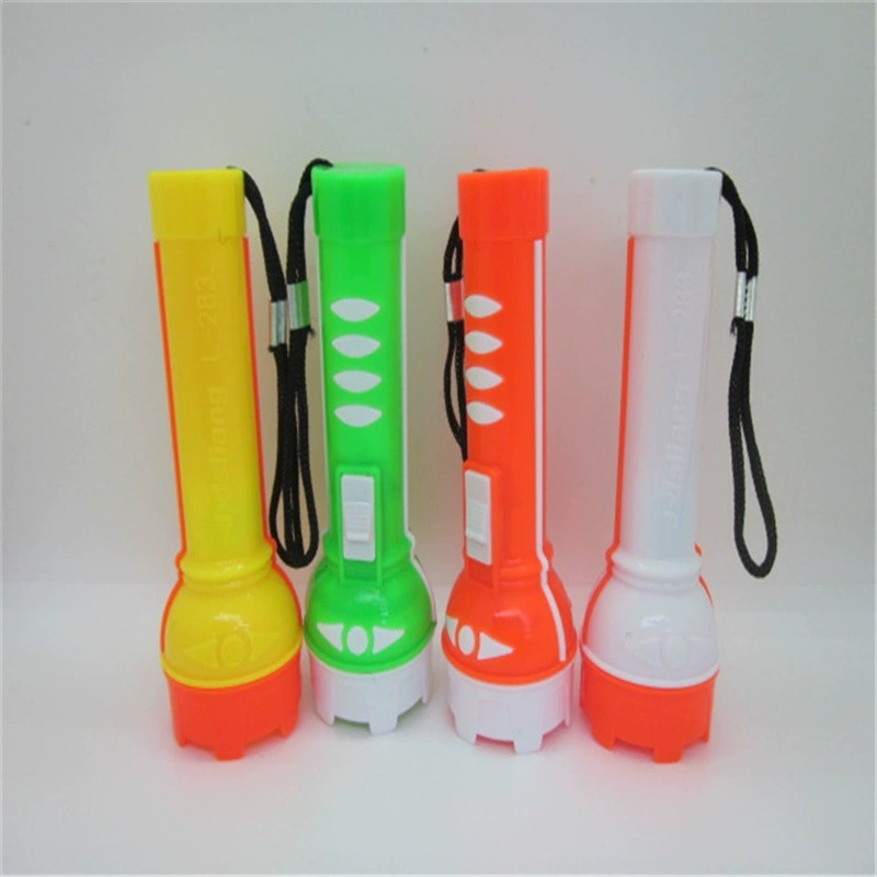 Оптовый пластиковый фонарик светящаяся Игрушка легко носить с собой ремешок маленький фонарик небольшой подарок L-283
