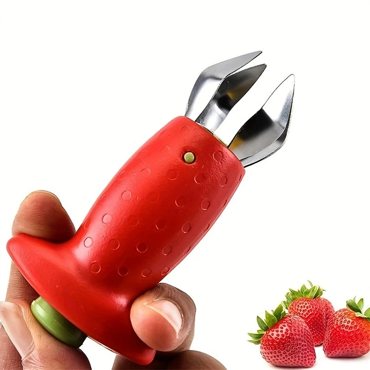 Popular selling Strawberry core collector Manual fruit core collector Fruit digging tools Kitchen gadgets