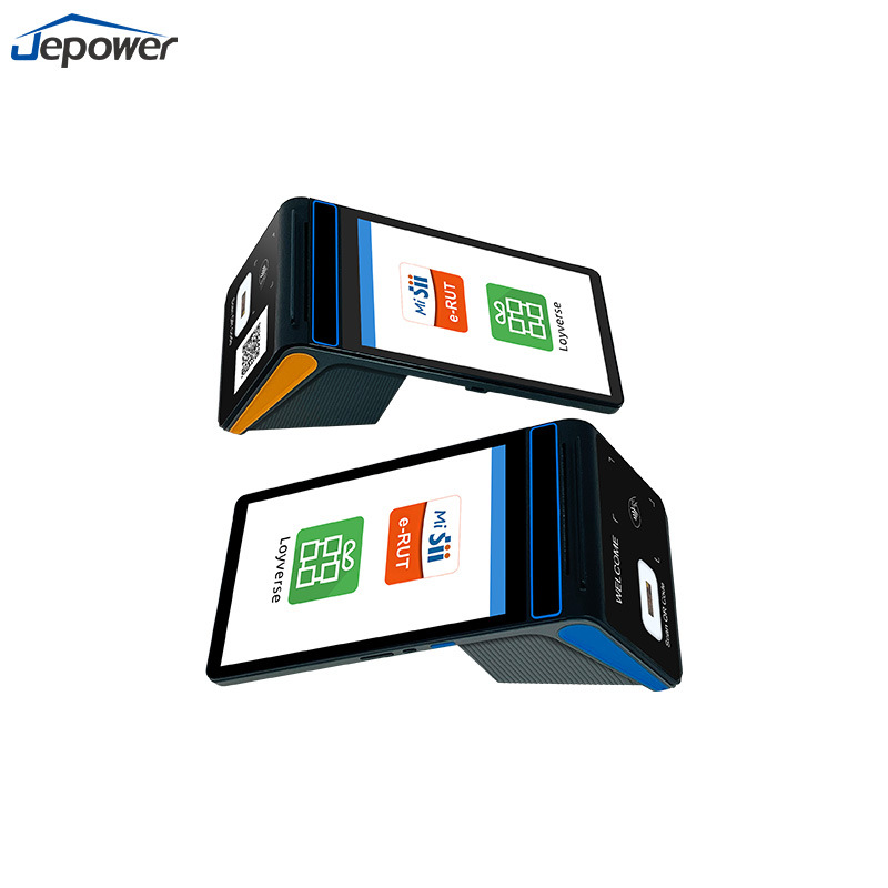 安卓12手持智能pos机移动终端商超餐饮点餐打印收银一体机出口