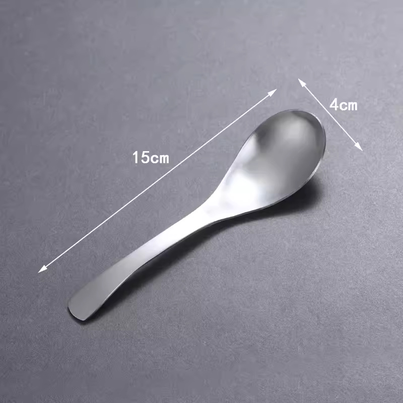 중간 스푼 (304 실버 매트)