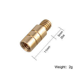 CyeeLife 2g pure copper dart weight device connection 2BA Rod hardware accessories counterweight weight weight tool Dart
