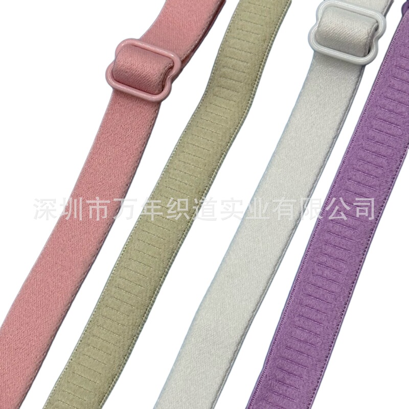 1.2-1.5cm Elastic Shoulder Strap Elastic Band Brushed Shoulder Strap Non-Slip Horizontal Pattern Bra Suspender Intimates Accessories 1.2-1.5cm Elastic Shoulder Strap Elastic Band Brushed Shoulder Strap Non-Slip Horizontal Pattern Bra Suspender Intimates Accessories