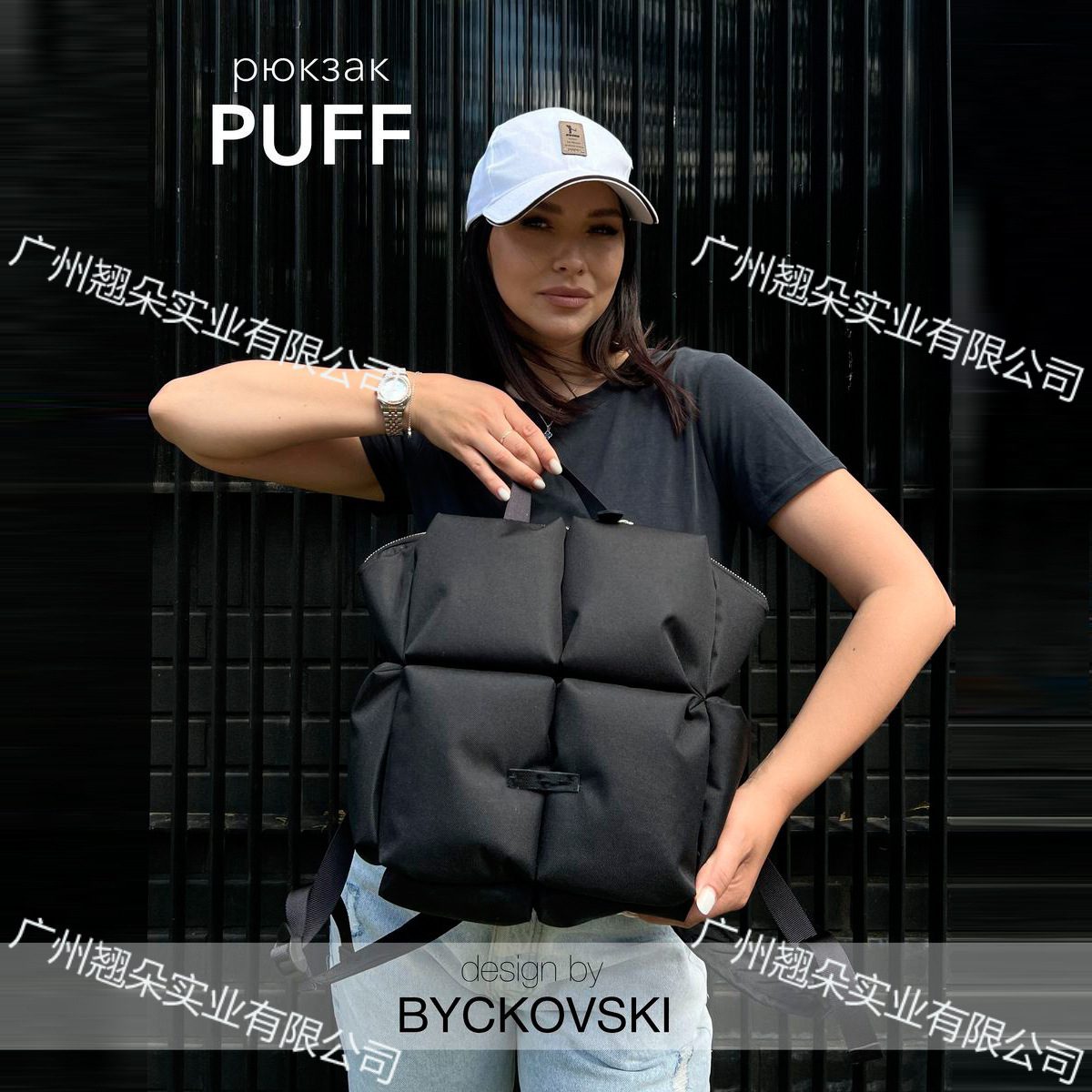 Сумка2025 nueva tendencia y versátil mochila de mujer casual viaje calle moda mochila de gran capacidad