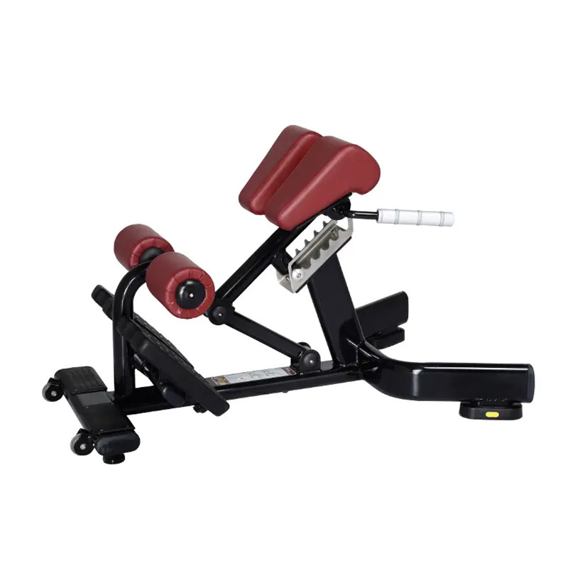 Silla de ejercicios comercial ajustable, taburete horizontal, empuje reclinado, levantamiento de pesas, taburete romano, taburete multifuncional, taburete abdominal