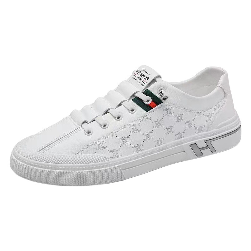 2024 primavera nuevos zapatos casuales para hombres zapatos deportivos al aire libre zapatos blancos para estudiantes zapatos de moda de estilo coreano zapatos bajos para hombres