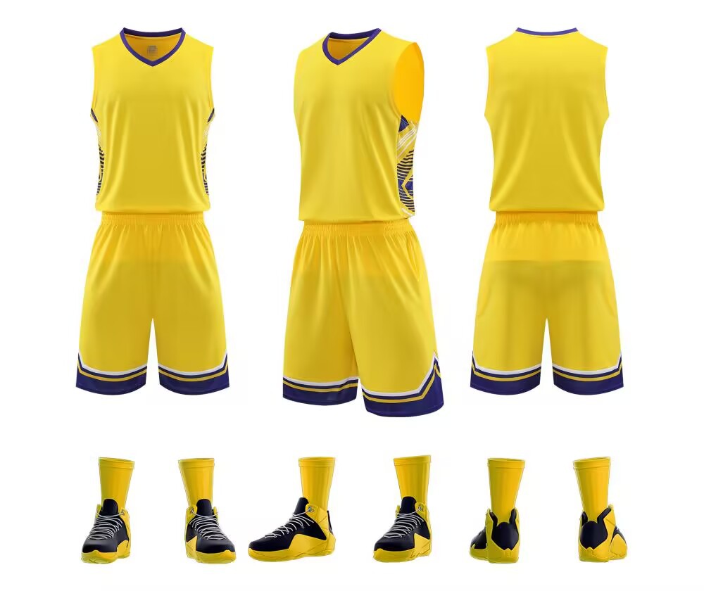 juego de ropa de baloncesto rápido secado transpirable niño entrenamiento adulto uniforme deportivo de equipo de logos de impresión chaleco de baloncesto