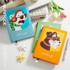 オリジナルカラー漫画イラストノートブック厚みのある水平線高価値超厚手のソフトレザージャーナルメモ帳