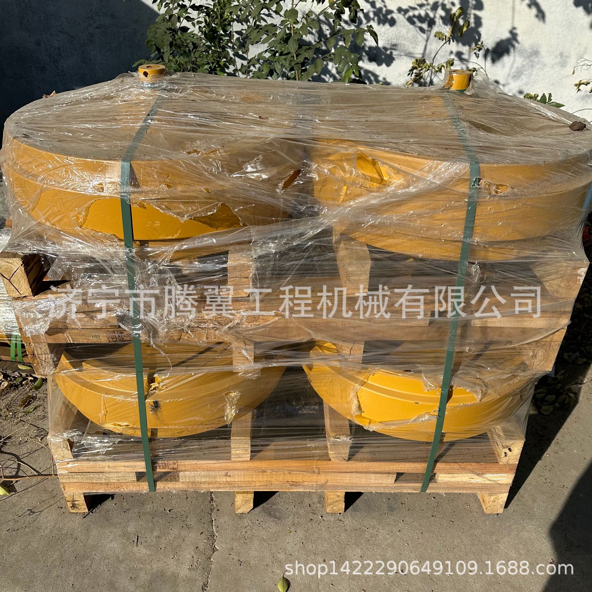 适用于卡特D7R推土机引导轮总成 192-0216 1920216 济宁腾翼机械