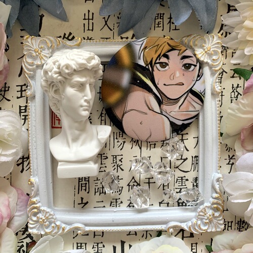 Volleyball Boy Badge Kageyama Tobio Hinata Shoyo Nishitani Yuzuki Island Hotaru Animation Peripheral Badge Pendant