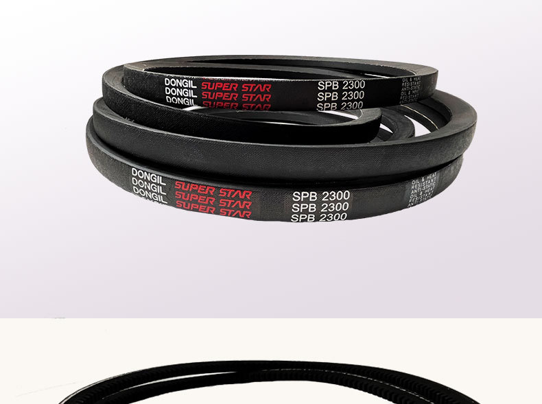 South Korea Dongyi Triangle Belt Spb1400 Spb1500 Spb1600 Spb1730 Belt Transmission Belt Narrow V-Belt