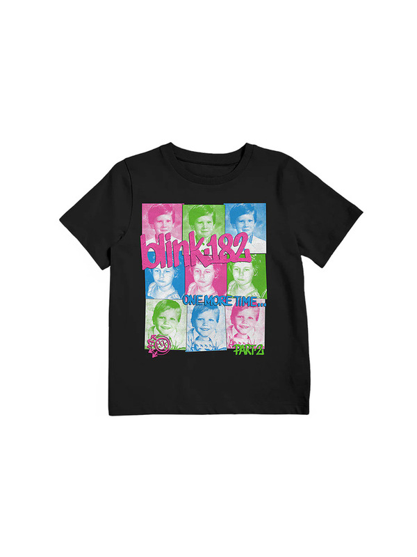 New Summer American Punk Rock Band Blink-182 Digital Direct-Print Unisex Loose Short-Sleeve T-Shirt