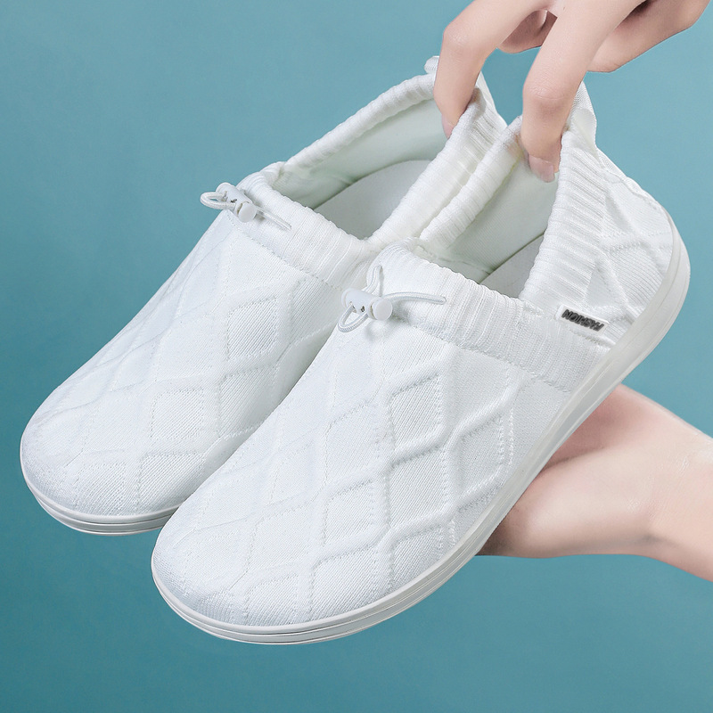 Women's Shoes with Wide Last, Barefoot Casual Shoes, New Cross-Border Soft-Soled Shoes That Don'T Tire Your Feet, Breathable Single Shoes, Comfortable Fitness Yoga Shoes