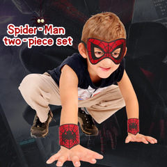 新型コスプレスパイダーマンのマスク腕保護セットアベンジャーズの子供服パーティー用品