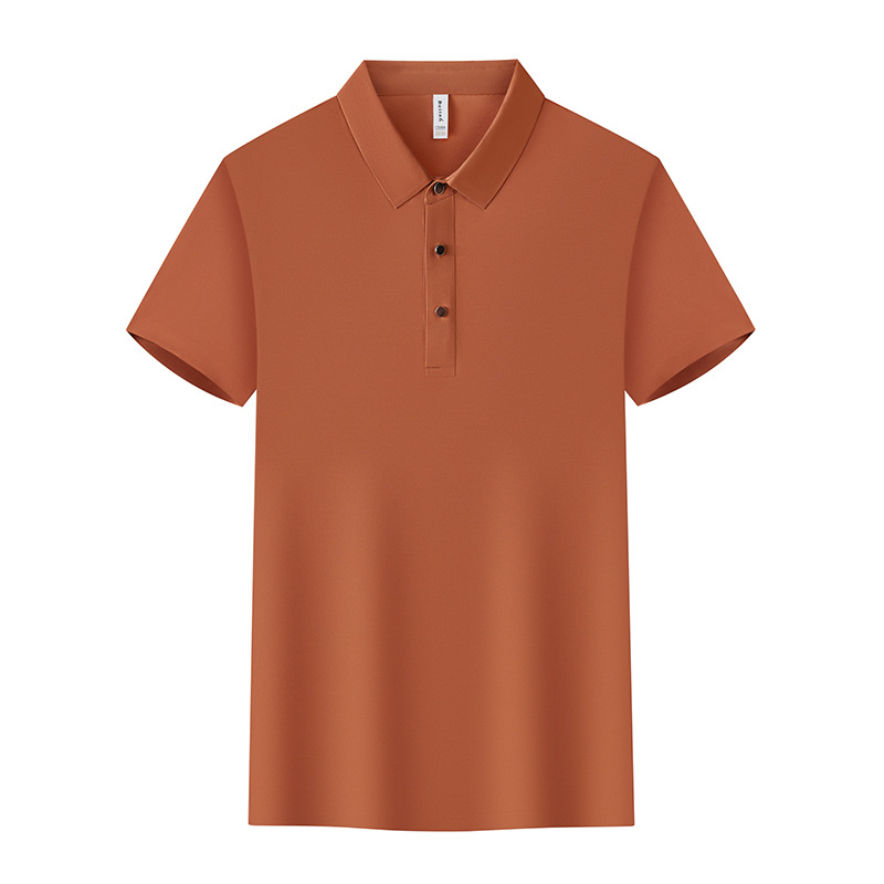 Camiseta de solapa de manga corta de golf que no deja marcas Camiseta de polo para hombre de lujo ligero de alta gama Camiseta de polo de secado rápido deportiva personalizada