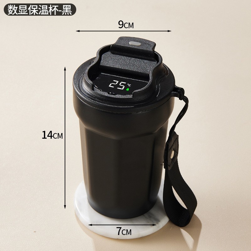 Taza de café de ocho ángulos, taza de agua de regalo, taza portátil de alto valor, taza de acero inoxidable simple nueva