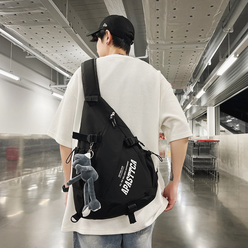 Men's Japanese nylon chest bag