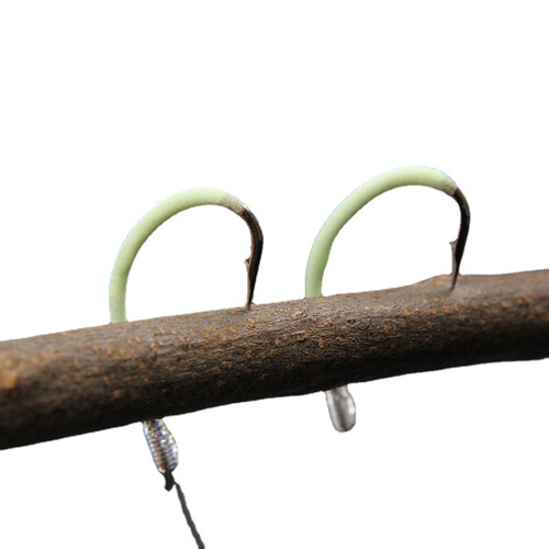 Maruse fishhook sea fishing hook, bent-mouth hook, luminous sea hook, barbless hook with line, fluorescent fishhook, crooked-mouth hook