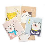 Оптовые сухие таблетки Многофункциональная мультипликационная ткань для мытья посудоиз.