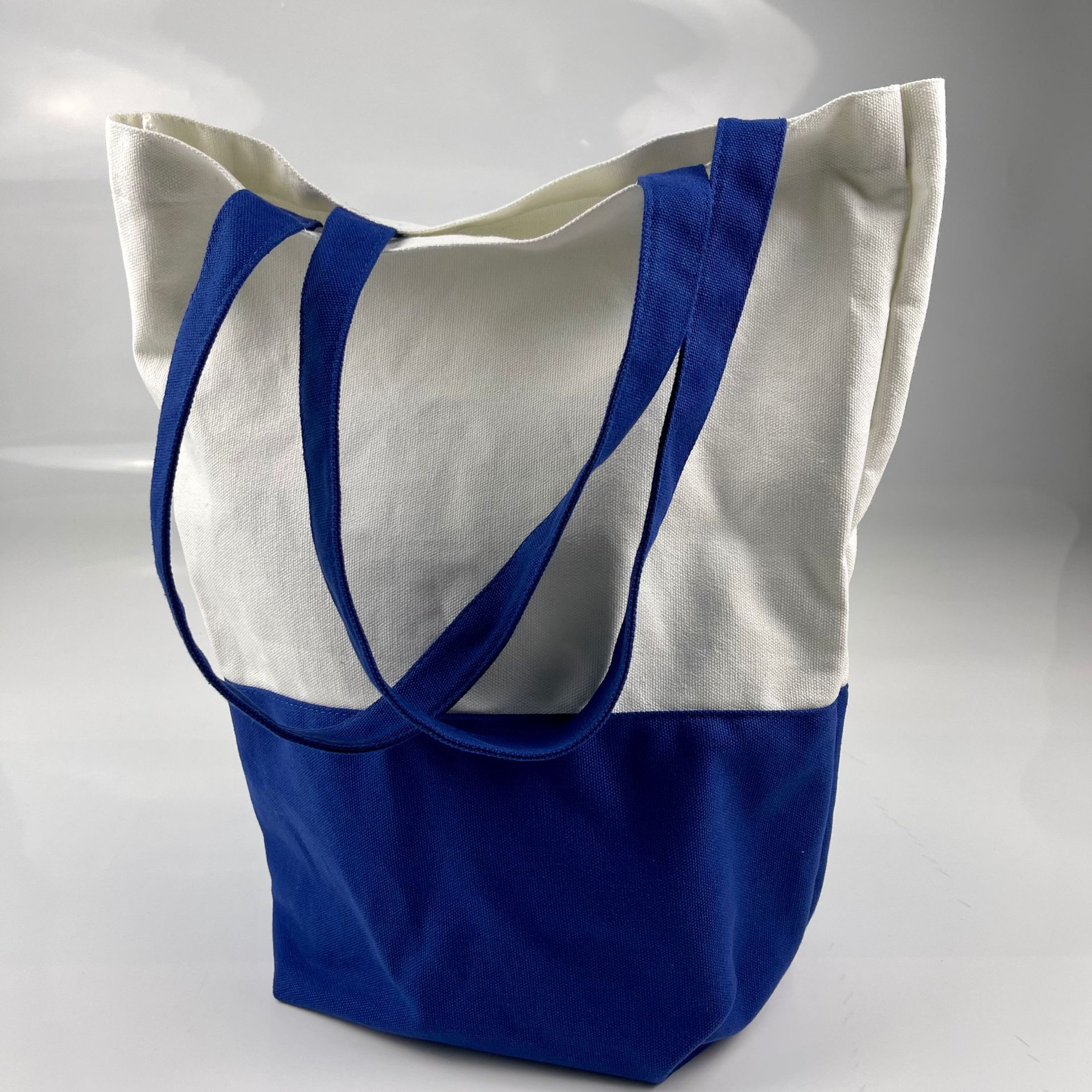 工厂直销广告帆布袋制作简约手提棉布袋 超市购物袋印刷logo