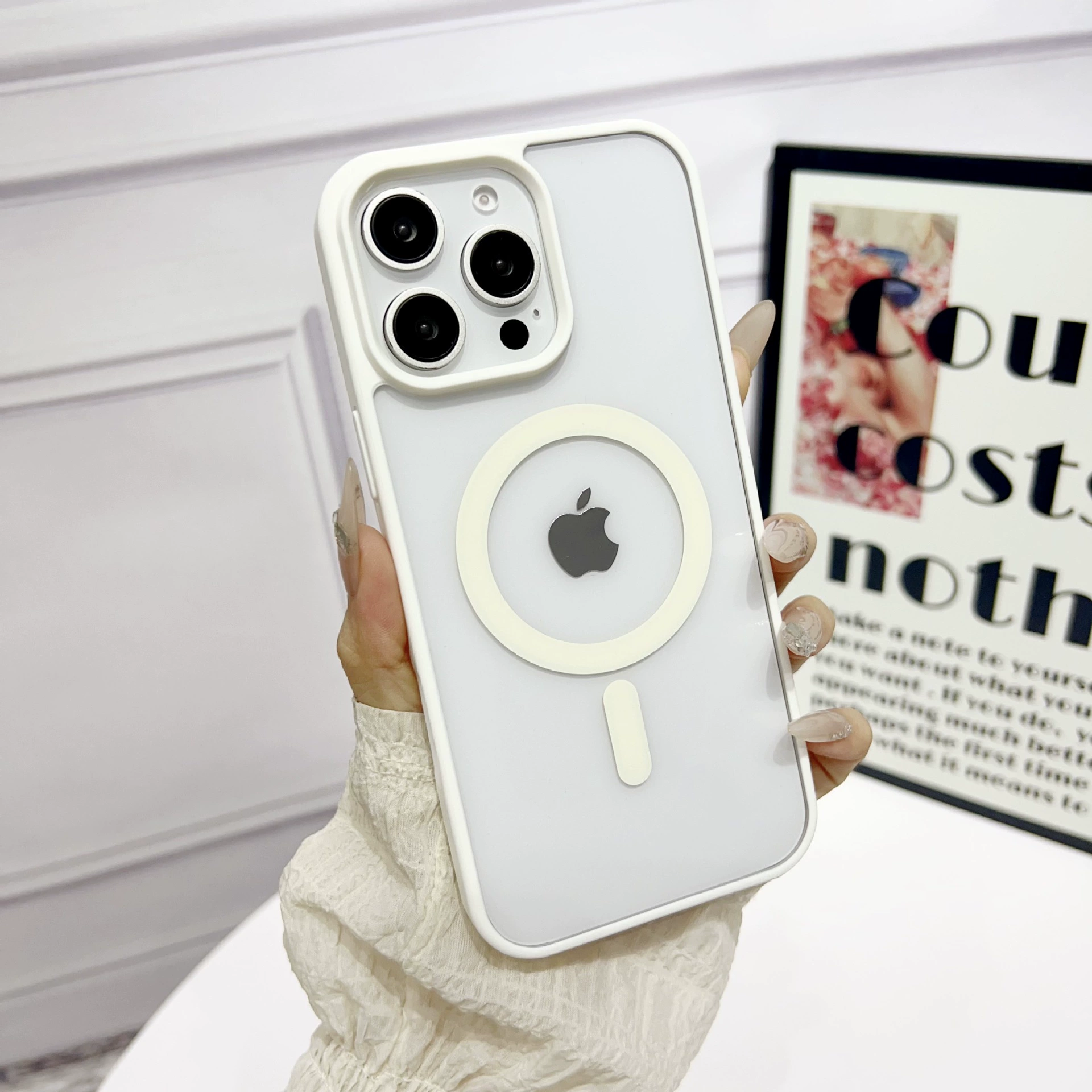 Совместимый матовый чехол для телефона Apple iPhone 15, защитный чехол, iphone, 2 в 1