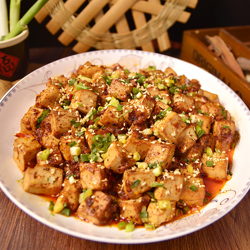 Spicy Tofu Seasoning 80g Bag, Mapo Sauce, Chongqing Sichuan Specialty, Household and Wholesale Cooking Condiment