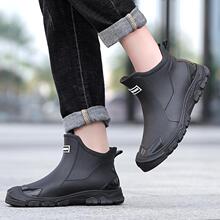 A 36920 Waterproof low-cut men's rain shoes �Ͱ������ʿ��Ь