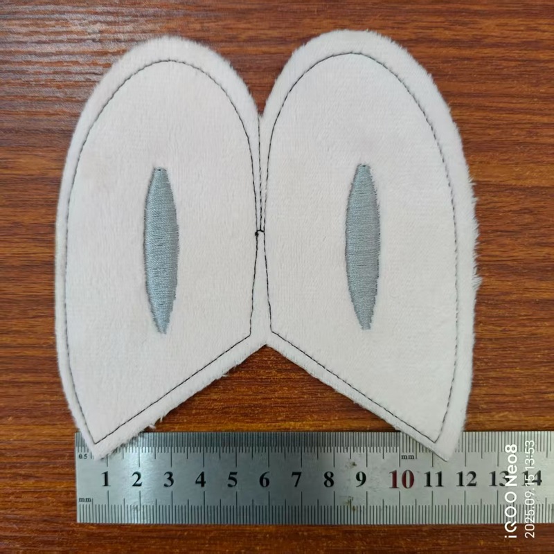 38CM大号拉布布耳朵刺绣配件手工DIY毛绒玩具娃娃辅料自产自销|undefined