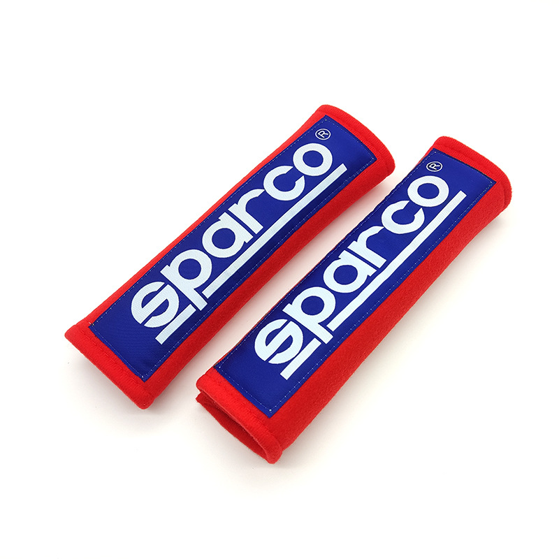Seat belt shoulder pad | Tengyuan Seatbelt Shoulder Pad - sparco-red