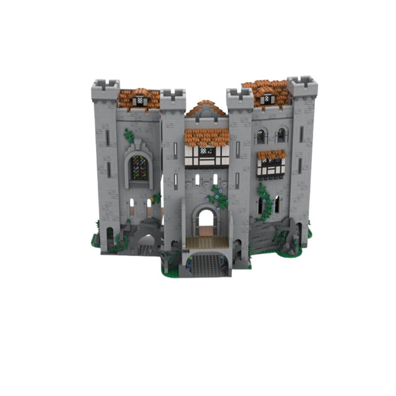 Castillo bloques de construcción modelo educativo para armar_voghion.com