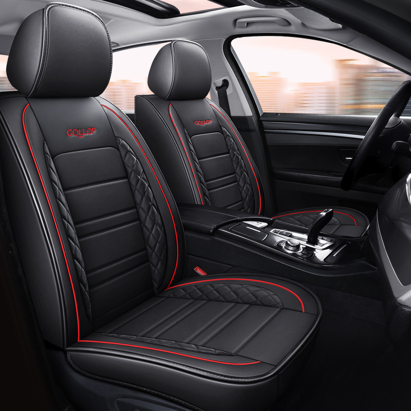 Foreign trade car seat cushion factory direct all-inclusive full leather small diamond four seasons general car seat cushion