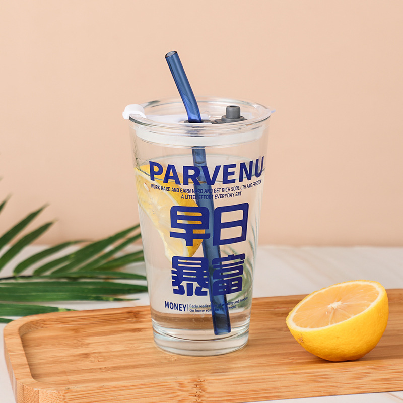 Straight-Tube Mug, Internet-Famous & Salary-Boosting Glass Cup—Ideal for Department Stores, Portable Gifts, Ground Promotion, Attraction Ads, and Opening-Day Souvenirs  
Water Bottle