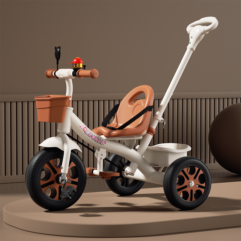 Triciclo infantil 1 - 3 - 2 - 6 años de edad, carro de bebé grande, bicicleta, carro de jardín de infantes image 15