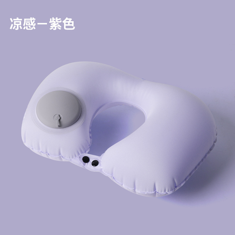空気を入れるu型枕の涼しさは、空気入り枕を押して旅行します。|undefined