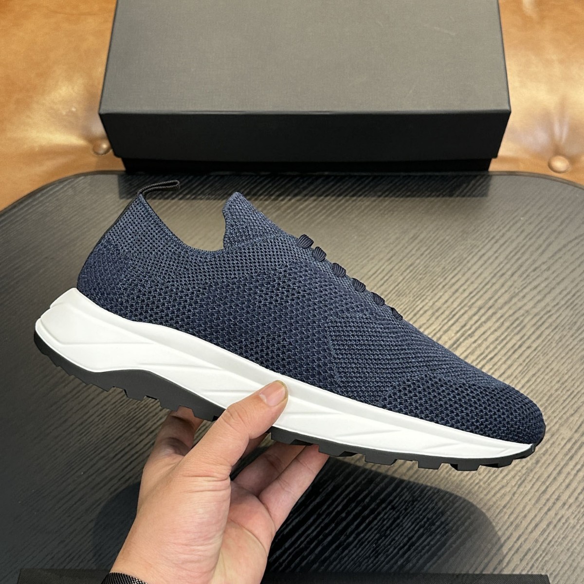 Kiton Export Fashion Casual Shoes Non-Slip Outsole Sports Shoes Soft Elastic Soft Rebound Shock Absorption Comfortable Men's Shoes