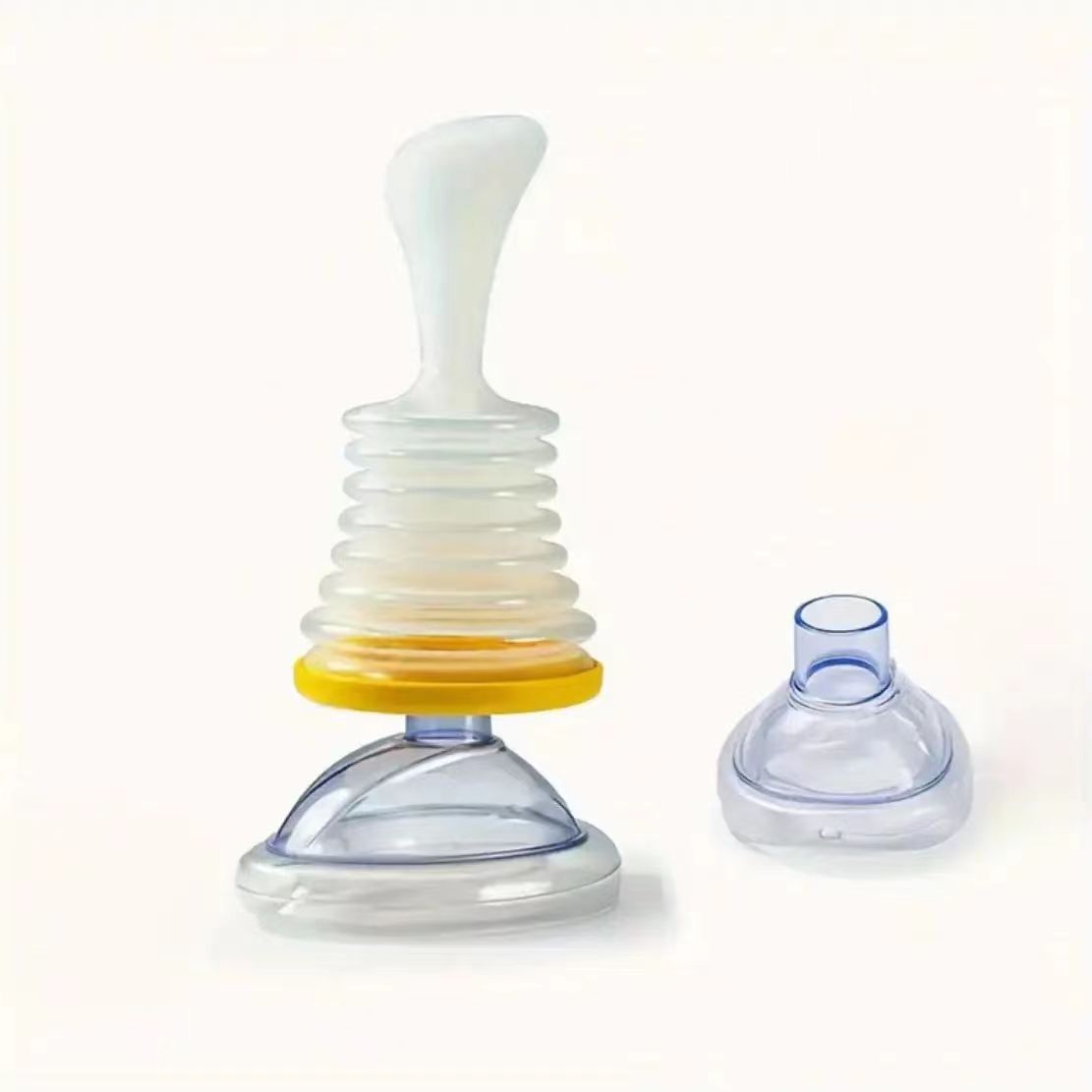 Entrenador de respiración sofocante máscara de rescate de emergencia artificial corazón capacidad vital asfixia dispositivo de emergencia