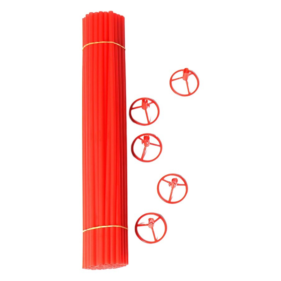 Заводская новая опора для воздушных шаров стержень утолщенная алюминиевая пленка шаровые аксессуары 40 см волновой шар большой пластиковый стержень опорная чашка оптом