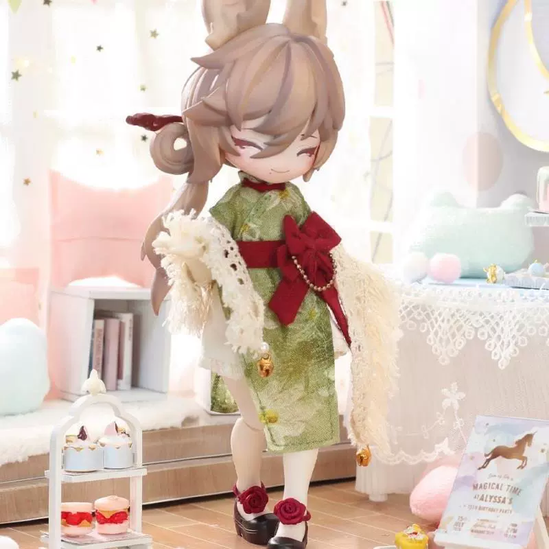 [正版米甜物语奇幻森林BJD盲盒12分BJD可动不可食用人偶]