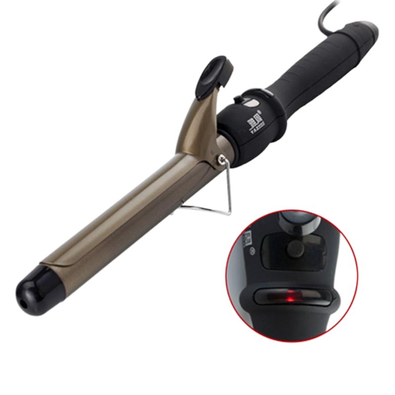Ceramic electric curling rod for large volume dual-purpose hair curling artifact for lazy women barber shop special Korean big wave