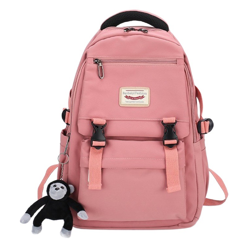 Francés de gran capacidad mochila mujer estudiante de secundaria mochila masculina