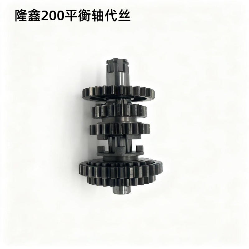 Motorcycle Parts Loncin Cbpcgp200 Engine Balance Shaft Main and Auxiliary Shaft Assembly Gear in Stock