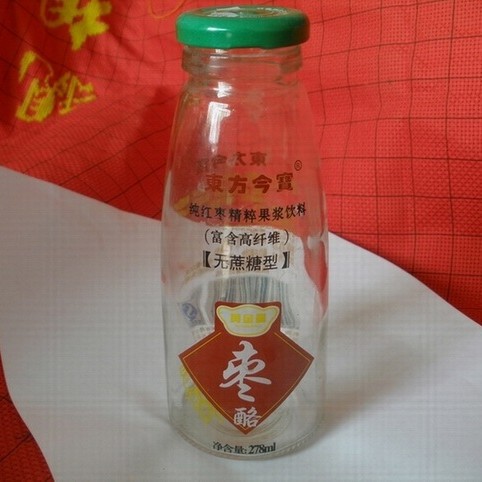 批发玻璃瓶饮料瓶丝扣奶瓶包装玻璃包装玻璃瓶玻璃包装厂家供应