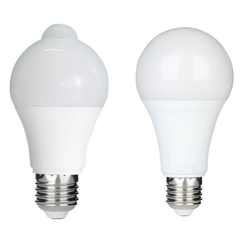 Светодиодный радарный датчик, лампа, инфракрасный датчик человеческого тела, датчик звука и управления освещением, лестница, коридор, E27, свет голосового управления