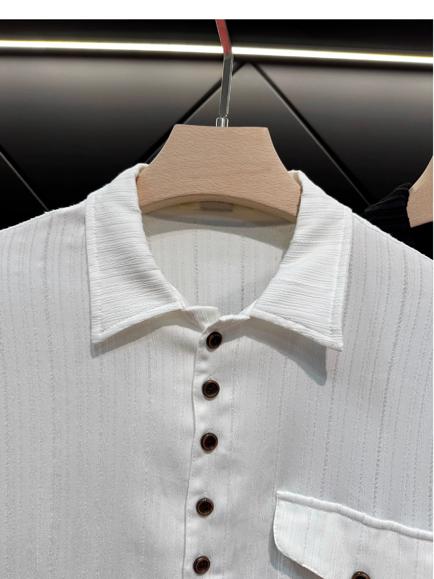 Men's Japanese Retro Style Draped Short Sleeve Shirt Summer Trendy Casual Loose Fit Cool And Stylish Thin Top_viptrois.com