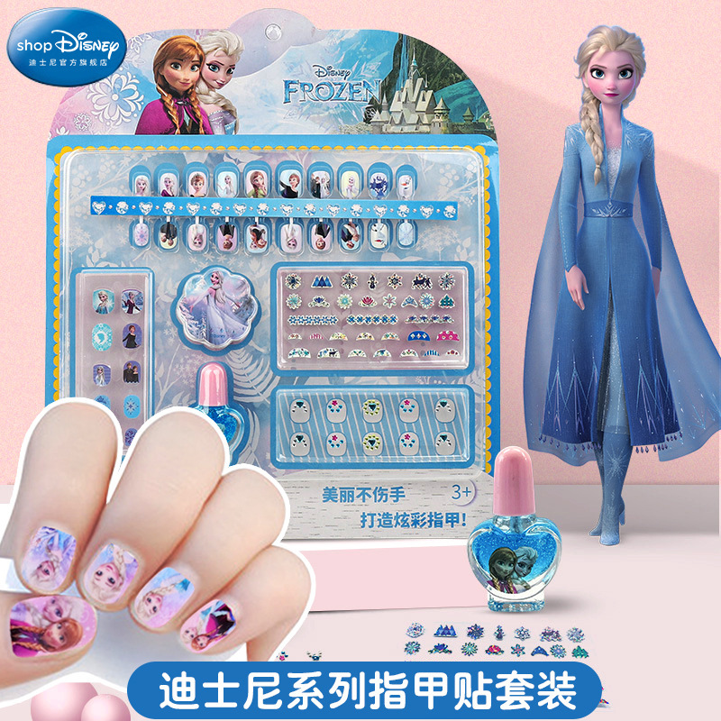 Children's Nail Stickers Handmade DIY Nail Stickers Girls Gem Stickers Children's Day Gift Toys Wholesale